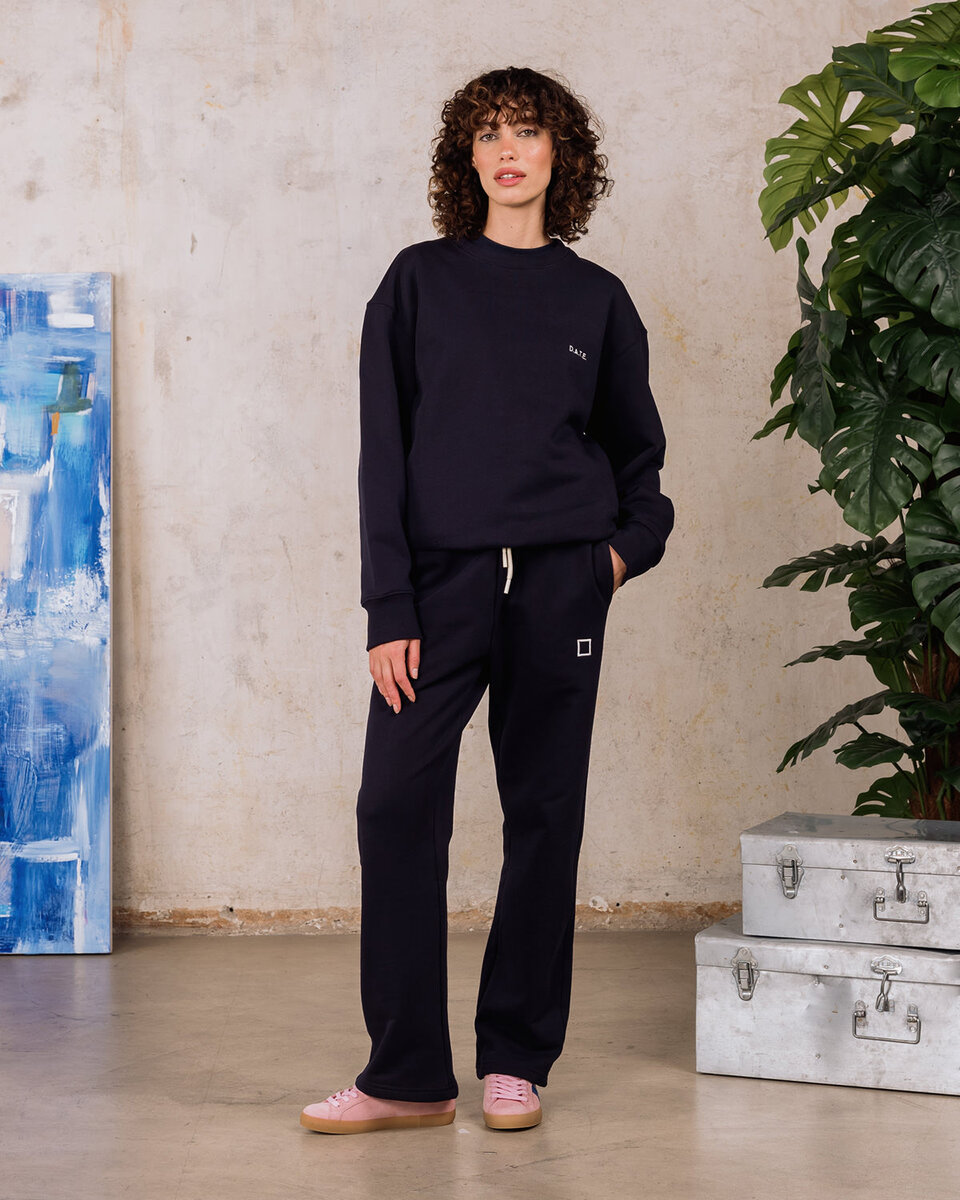 BLUZA BASIC NIEBIESKA