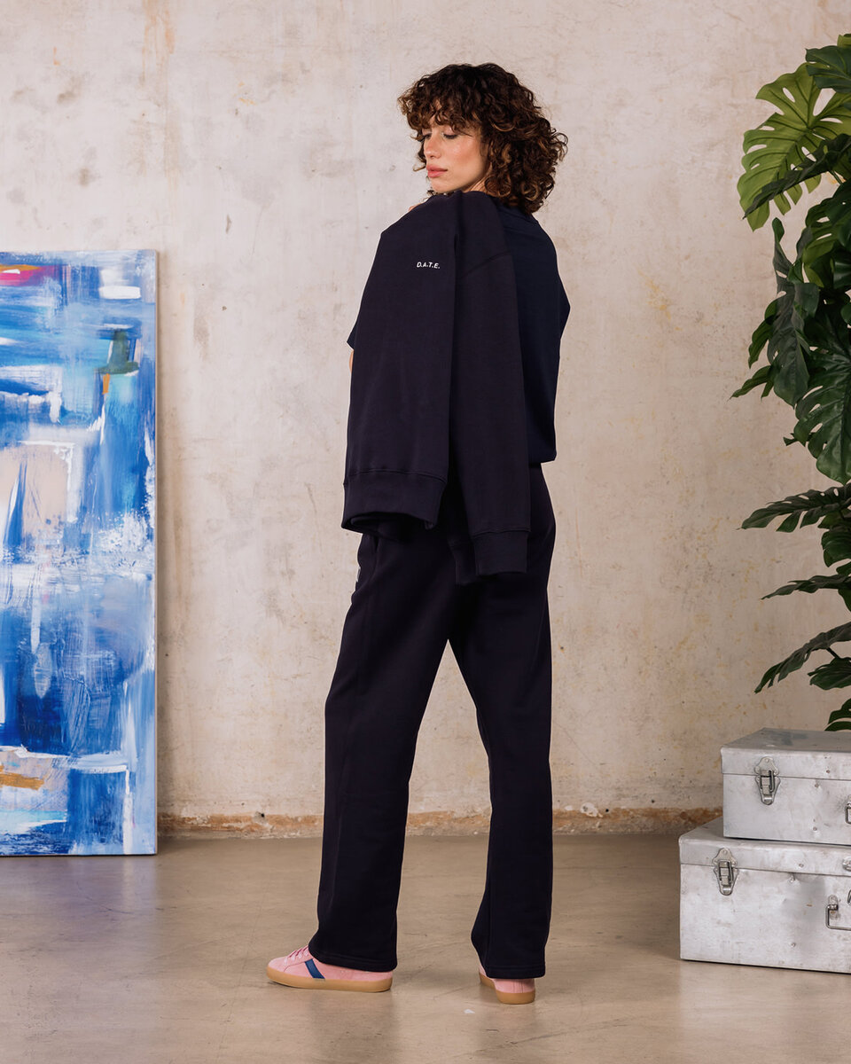 BLUZA BASIC NIEBIESKA