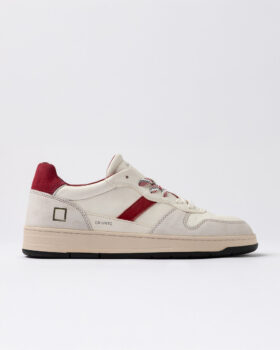 Court 2.0 VINTAGE CALF WHITE-BORDEAUX