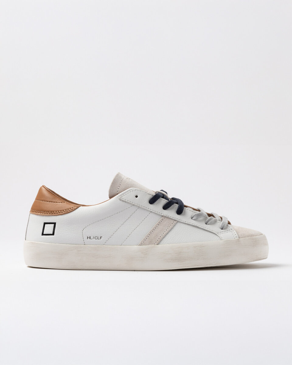 HILL LOW CALF WHITE-CUOIO