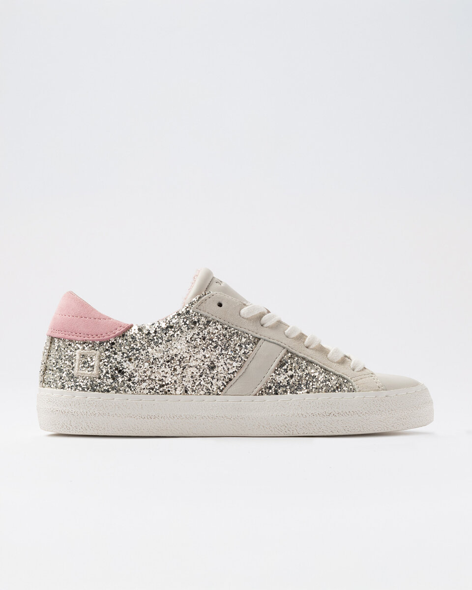 HILL LOW GLITTER PLATINUM