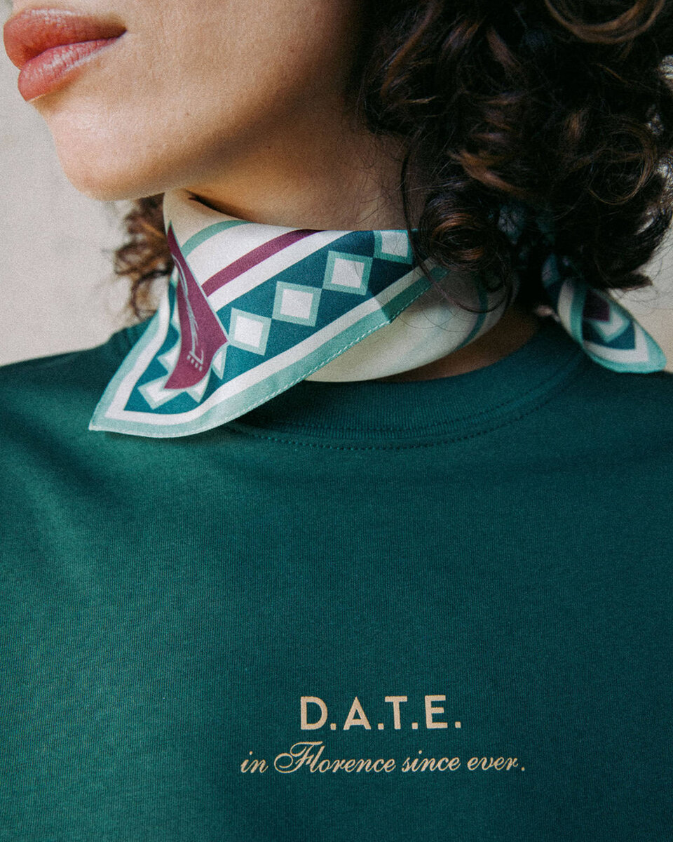 KOSZULKA DATE FLORENCE GREEN