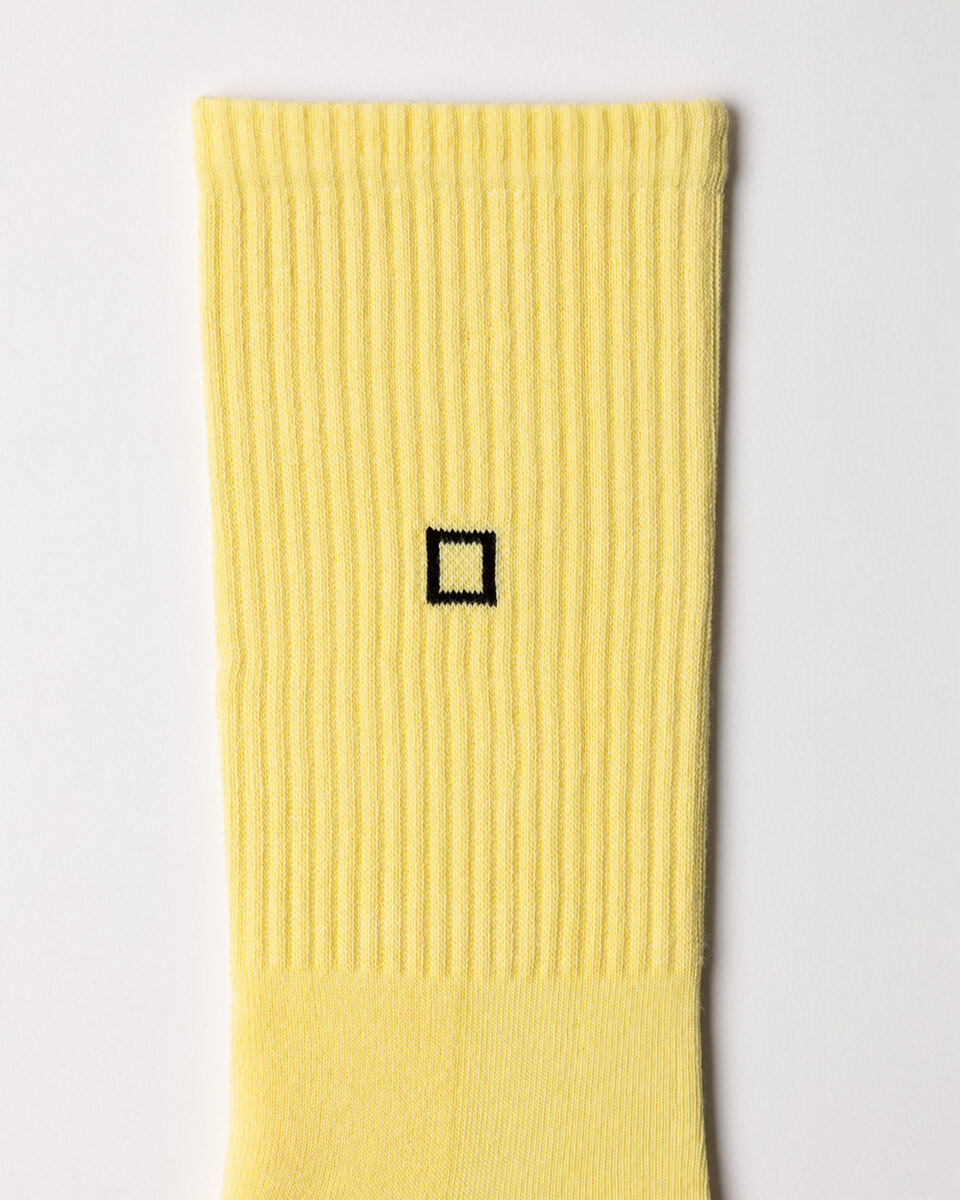 SKARPETKI BASIC YELLOW