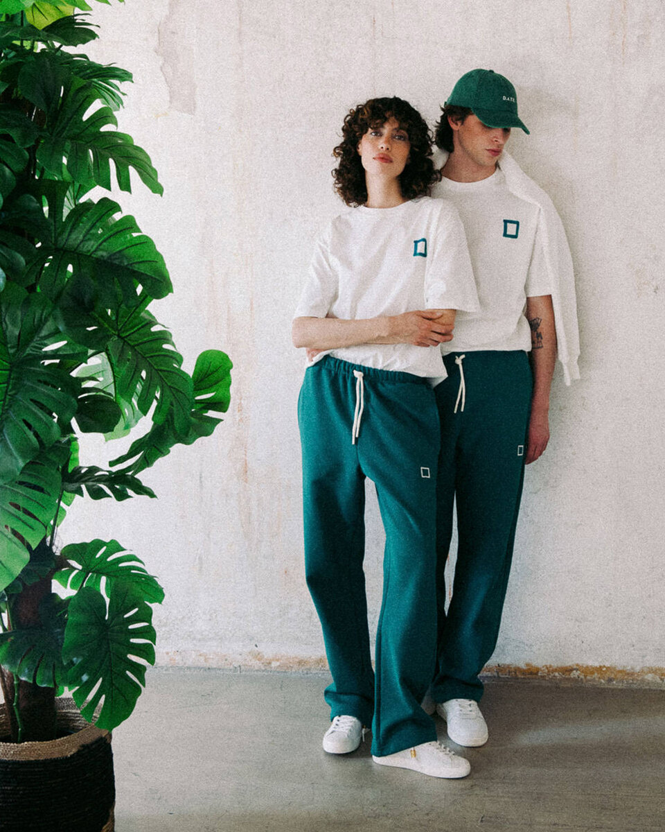 SPODNIE BASIC GREEN